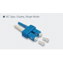 SC Duplex Connector SM 2.0mm, Blue