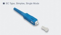SC Simplex Connector SM/UPC  2.0mm, Blue